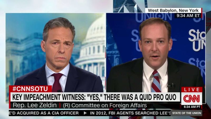 GOP. Rep. Zeldin Defends Trump After Damning Testimony | CNN Politics