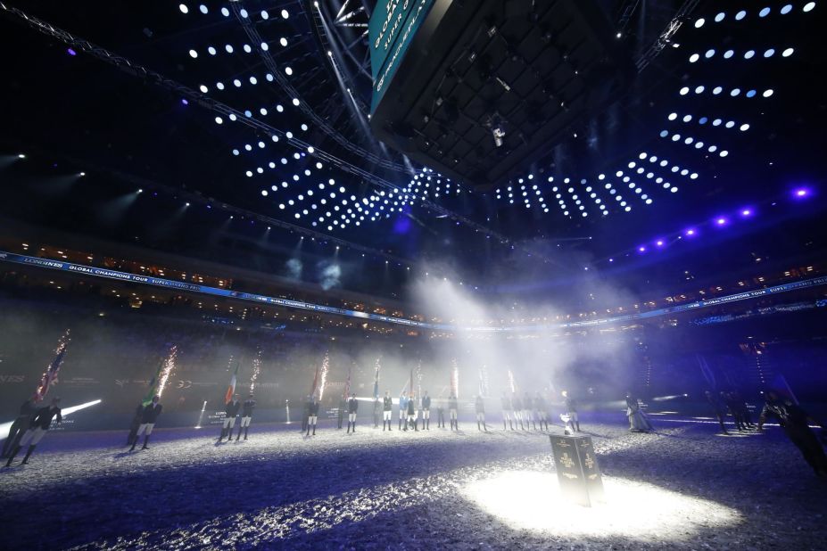 <strong>Prague: </strong>The season champions walk into the O2 arena ahead of the Longines Global Champions Tour Super Grand Prix at the GC Prague Playoffs.<strong>  </strong>