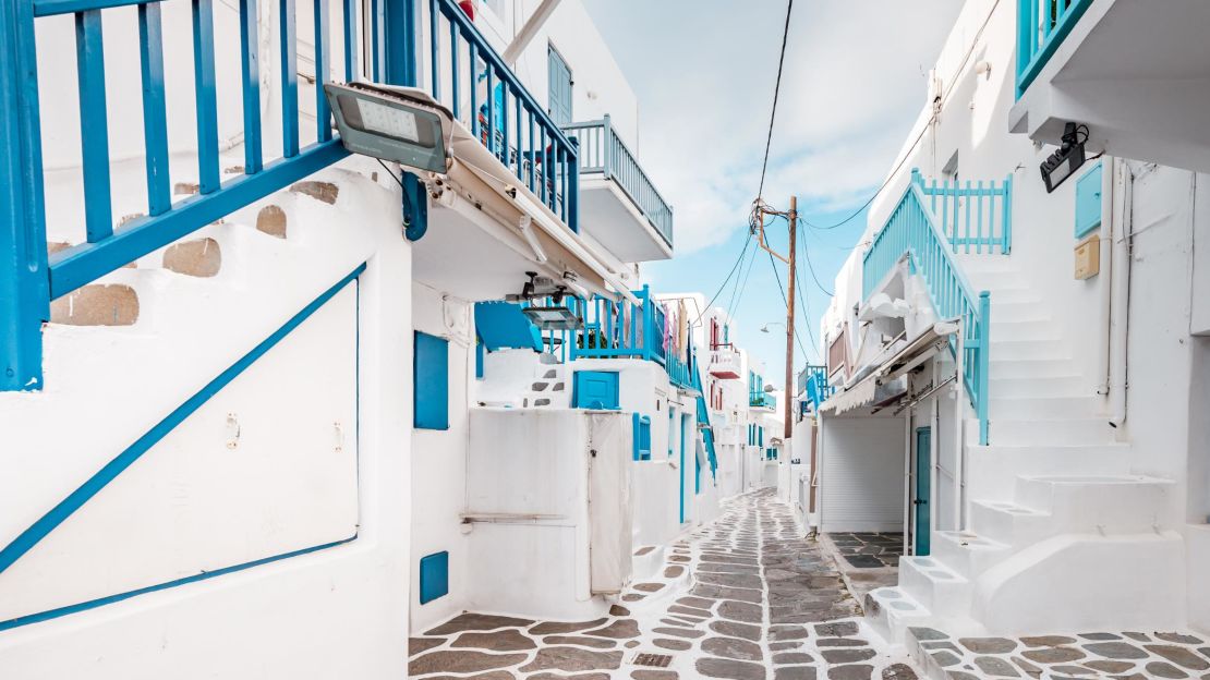 Chora's backstreets are a peaceful escape.