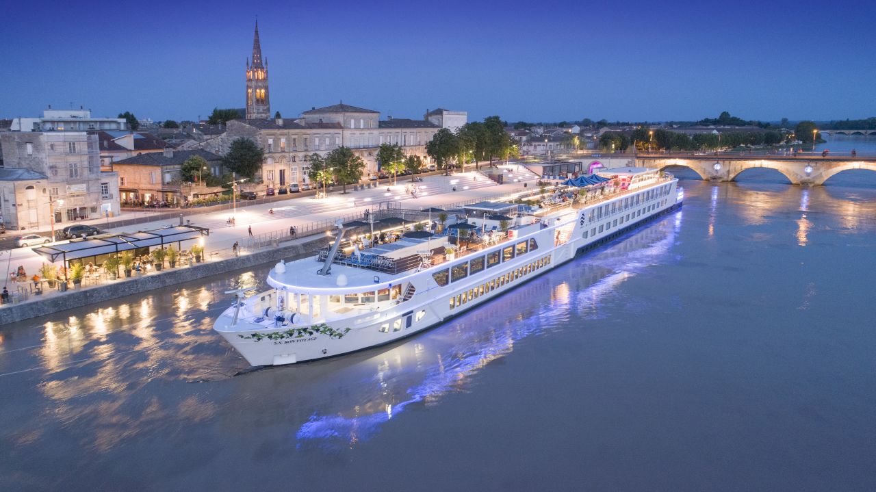 <strong>Uniworld wins two: </strong>Uniworld Boutique River Cruise Collection won two awards, for Best Ship Refurbishment of the S.S. Bon Voyage (shown here) and Best Cabins. 