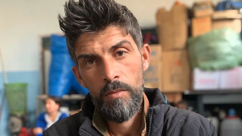 Ibrahim Hassan says he has nothing left in his home.