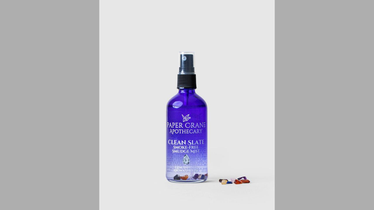 A bottle of Clean Slate Smoke-Free Smudge Mist costs $27 at the Shop at KonMari.