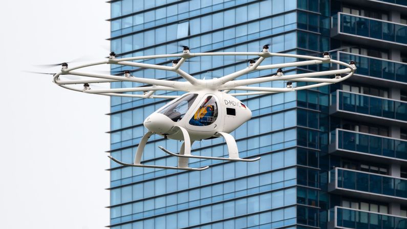 <strong>Daimler and Volocopter:</strong> Daimler, best known for its Mercedes luxury car brand, has invested in Volocopter, an all-electric vertical lift aircraft. 