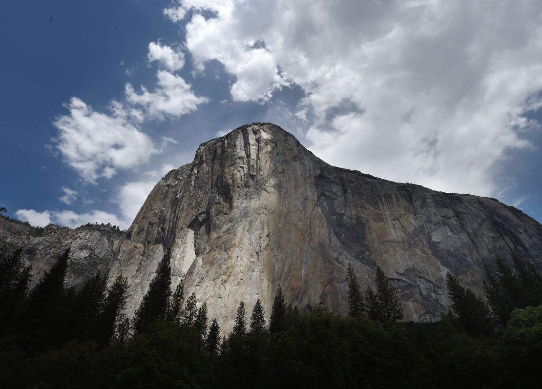 In this file photo taken on June 03, 2015 the El Capitan monolith is seen in the Yosemite National Park in California. 