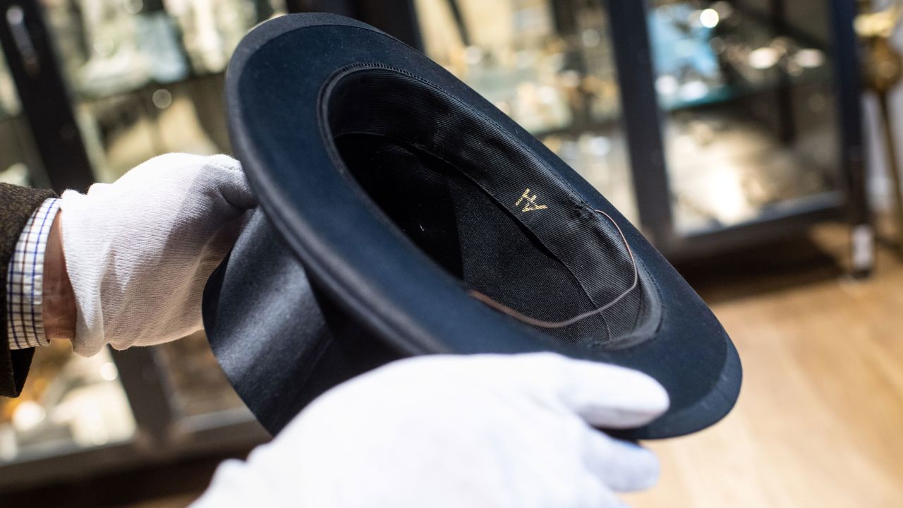 This top hat once belonged to Adolf Hitler.