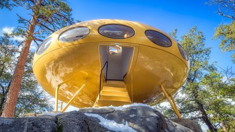 Futuro home: This flying saucer is one man's vacation home | CNN Business