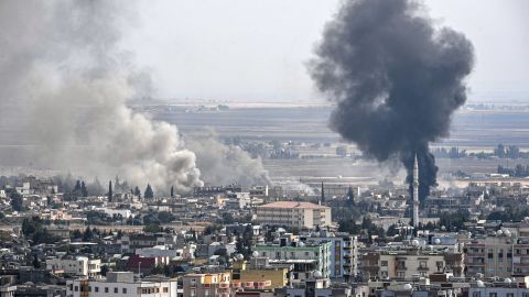 Residents fled Ras al-Ain when Turkey launched attacks last month.