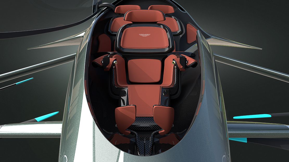 Volante Vision Concept: Aston Martin luxury, but in a light aircraft. 
