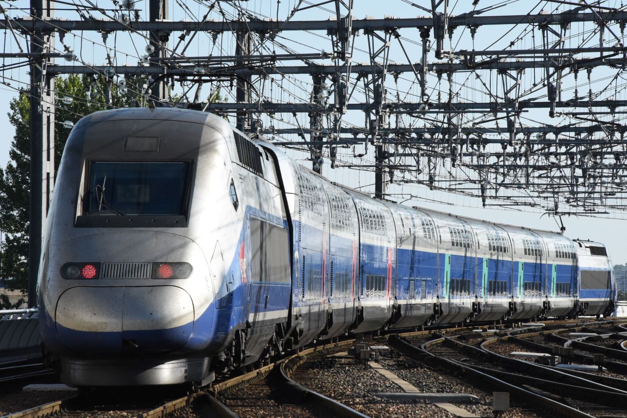 <strong>TGV: </strong>France's answer to the Bullet Train, the Train à Grand Vitesse, began operating between Paris and Lyon in 1981. Today's TGV trains typically run at about 200 mph. 