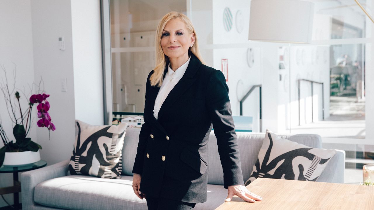 NEW YORK, NEW YORK, November 1, 2019: 
Dawn Ostroff photographed at the Spotify headquarters in New York City.

Credit: Celeste Sloman for CNN.