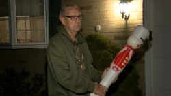 veteran uses nutcracker figure to fight off dog