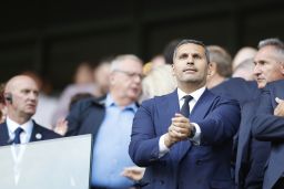 Khaldoon Al Mubarak, chairman of City Football Group, takes in a match.