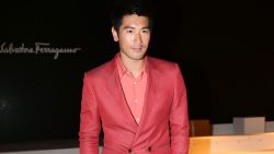 MILAN, ITALY - JUNE 23:  Godfrey Gao attends the Salvatore Ferragamo show during Milan Menswear Fashion Week Spring Summer 2014 on June 23, 2013 in Milan, Italy.  (Photo by Vittorio Zunino Celotto/Getty Images)