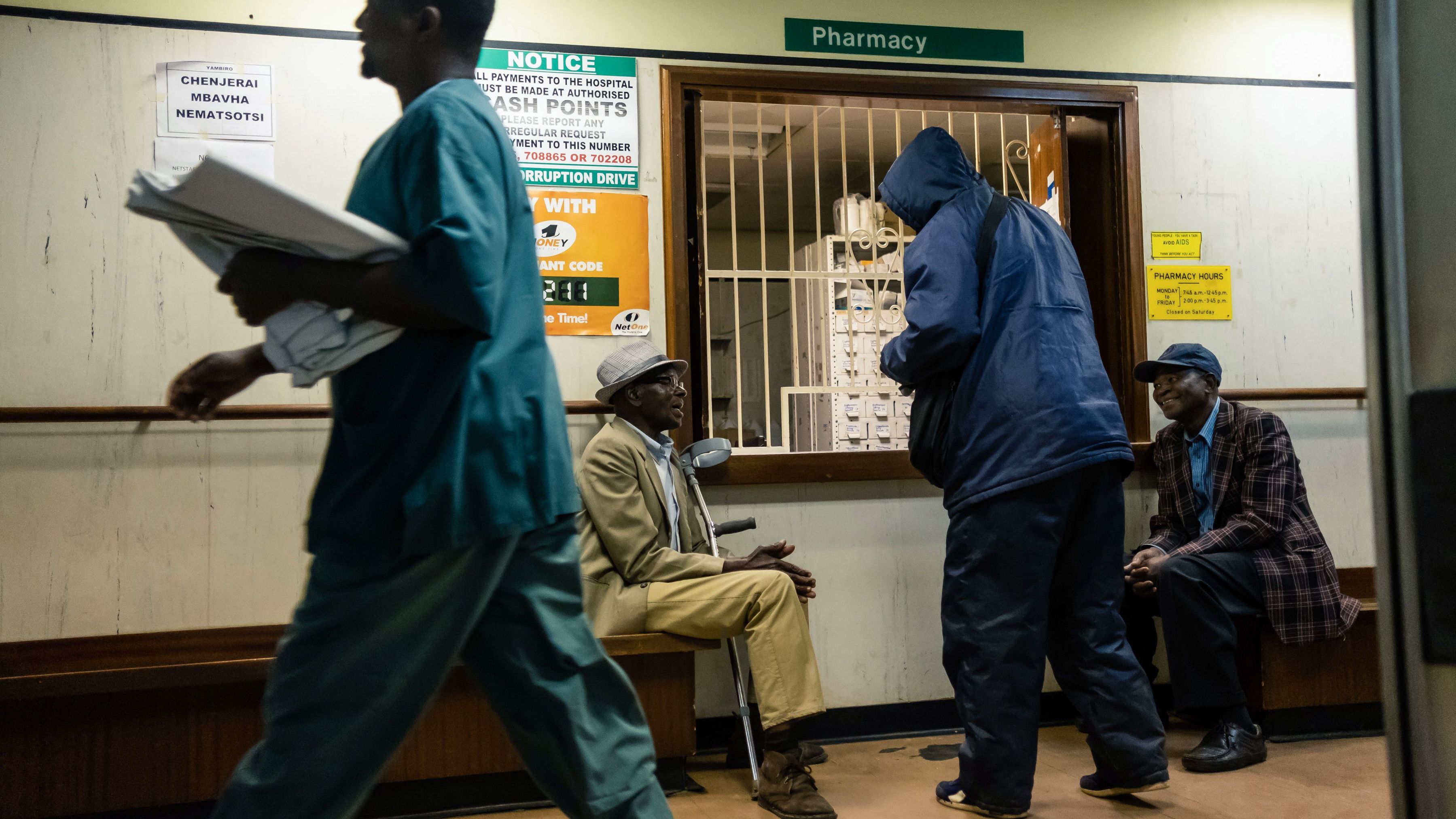 The strike could worsen the delivery of health services in Zimbabwe's public hospitals.