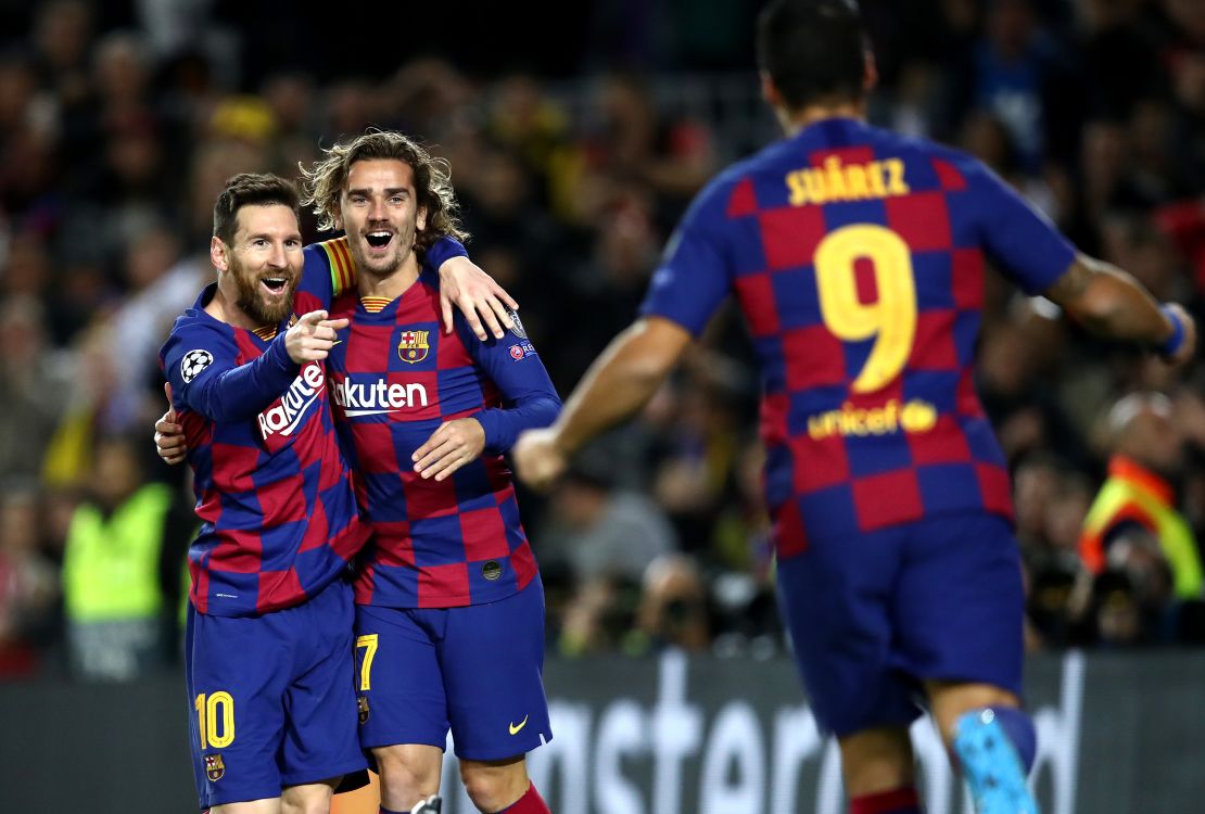 Messi has now scored 613 goals for Barcelona.