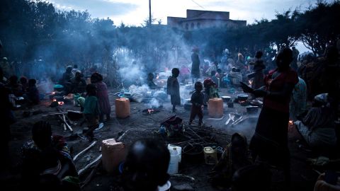 The UN says millions of people have been displaced inside the  Democratic Republic of Congo.