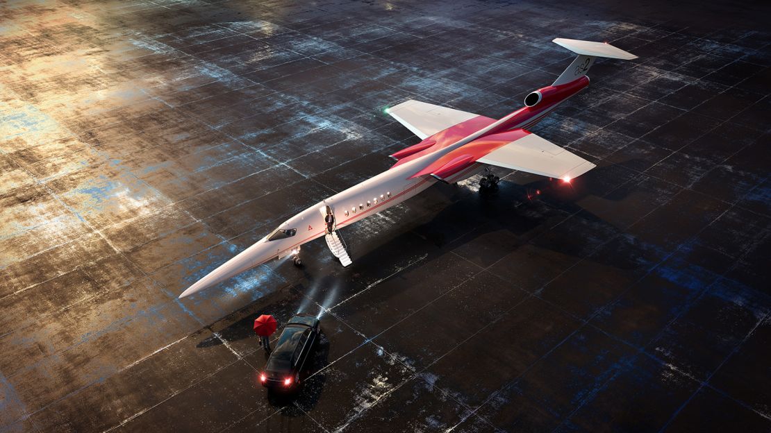 Aerion AS2 could fly from New York to London in 4.5 hours. 