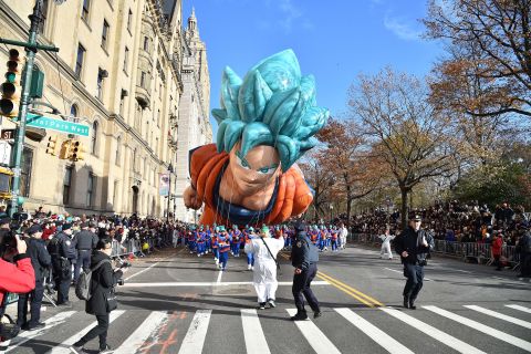 "Dragon Ball" character Goku makes an appearance.