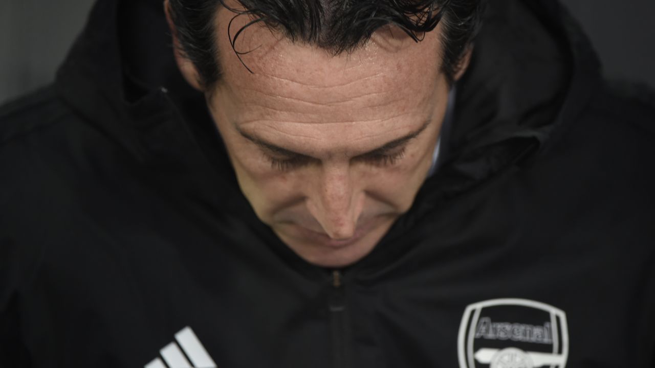 Emery has been the target of criticism from Arsenal fans for a number of weeks.  