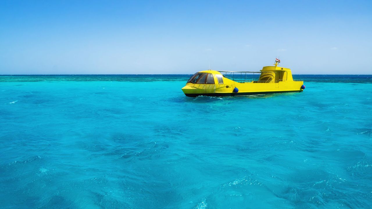 For those who don't fancy diving into the sea themselves, submarines are a great way to see the views underwater.
