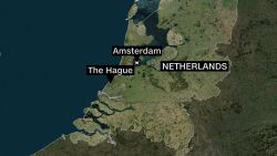 hague netherlands map