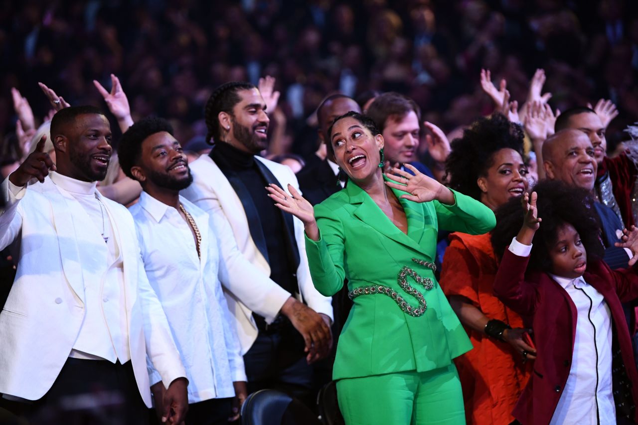 Ellis Ross pictured at the 61st Grammy Awards at Staples Center in February 2019.