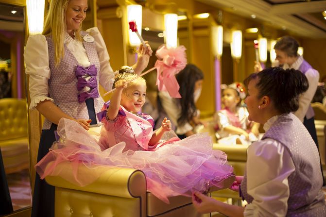 <strong>Tops for families: </strong>Disney Cruise Line won Best for Families in the ocean category.