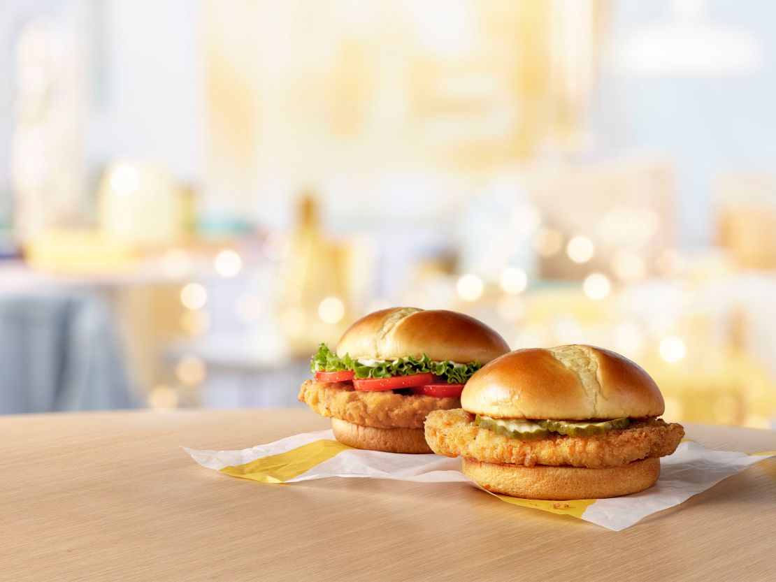 McDonald's is testing out two crispy chicken sandwiches in Knoxville and Houston. 