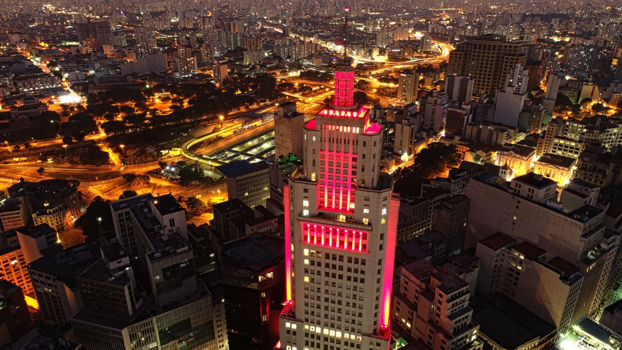 <strong>The city of São Paulo and beyond: </strong>The Art Deco Farol Santander building is a tourist-friendly choice for a sweeping view of São Paulo city.