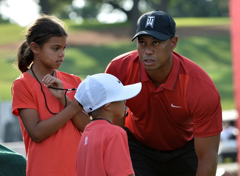 Tiger Woods My kids hardly mention Masters win CNN