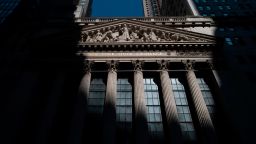 The sun shines on the New York Stock Exchange (NYSE) on July 29, 2019 located at Wall Street in New York City. - Wall Street stocks were mostly lower early Monday at the start of a week jammed with news, including a Federal Reserve decision and Apple results. (Photo by Johannes EISELE / AFP)        (Photo credit should read JOHANNES EISELE/AFP via Getty Images)