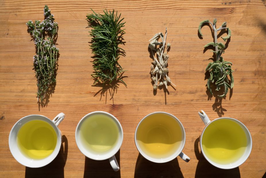 Ikarians in Greece drink tea brewed from local rosemary, wild sage and dandelion — all of which are herbs known to have anti-inflammatory properties.
