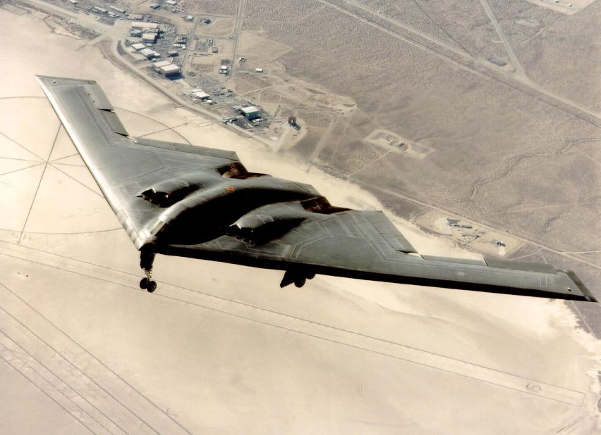 The B-2 is the most expensive military aircraft, at $2 billion per unit.
