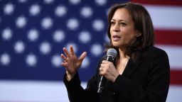 Democratic presidential candidate U.S. Sen. Kamala Harris (D-CA) speaks at the National Forum on Wages and Working People: Creating an Economy That Works for All at Enclave on April 27, 2019 in Las Vegas, Nevada.