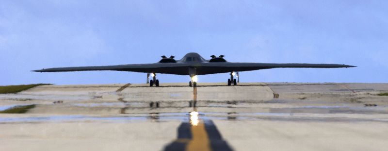 Never-before-seen video of B-2 Spirit stealth bomber