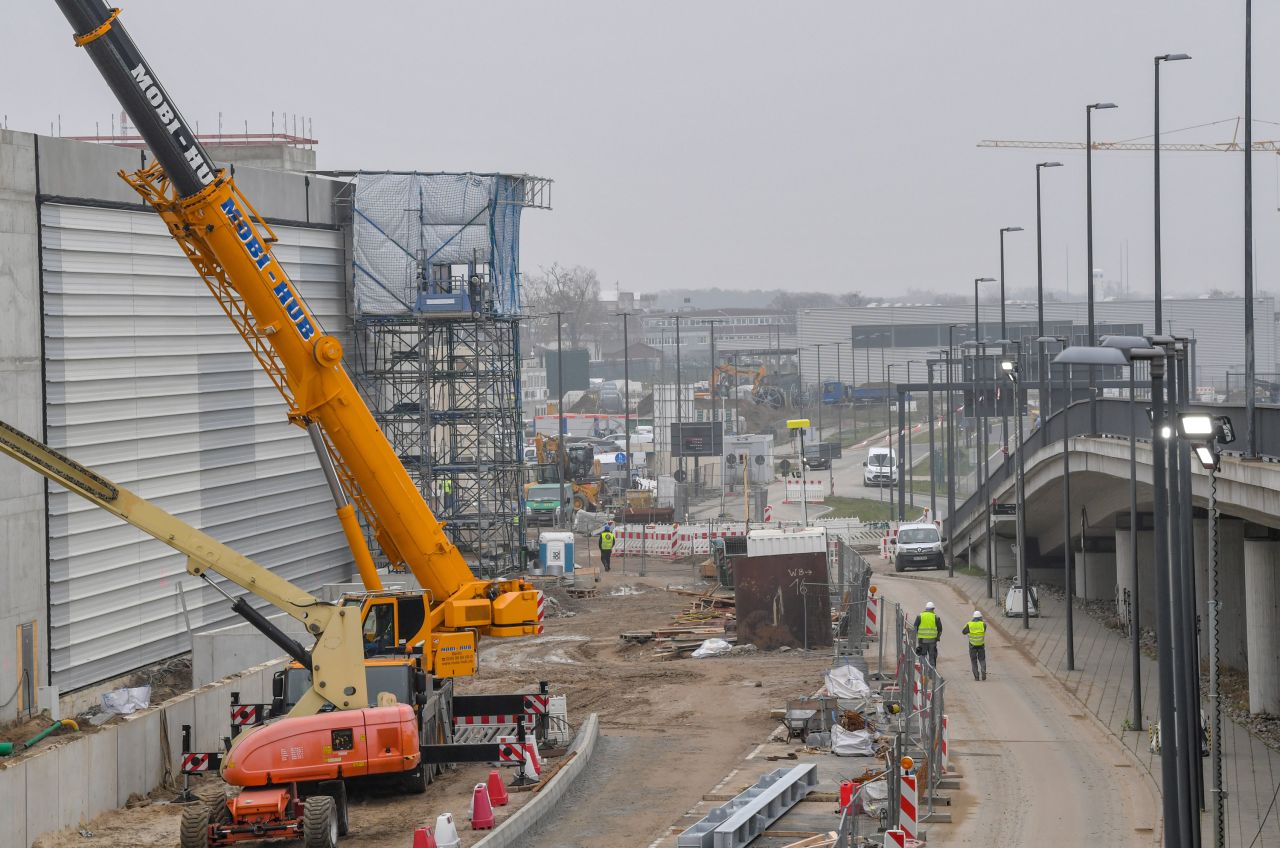 <strong>Under construction:</strong> Here's how Terminal 2 looked back in November 2019. 