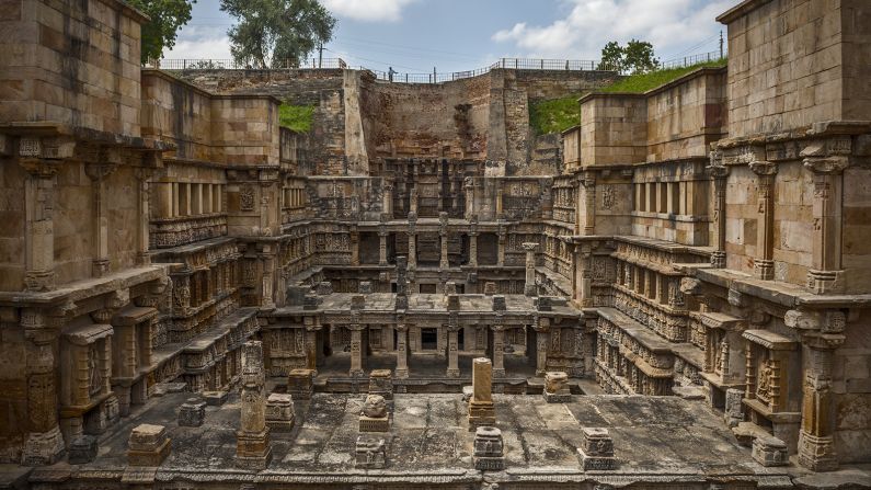 <strong>Rani Ki Vav: </strong>The only stepwell protected by UNESCO in India, Rani Ki Vav was built in the 11th century by Queen Udayamati of the ruling Chalukya dynasty.