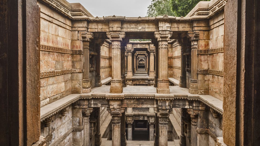 The stunning Dada Harir Stepwell 
is filled with photo opportunities.