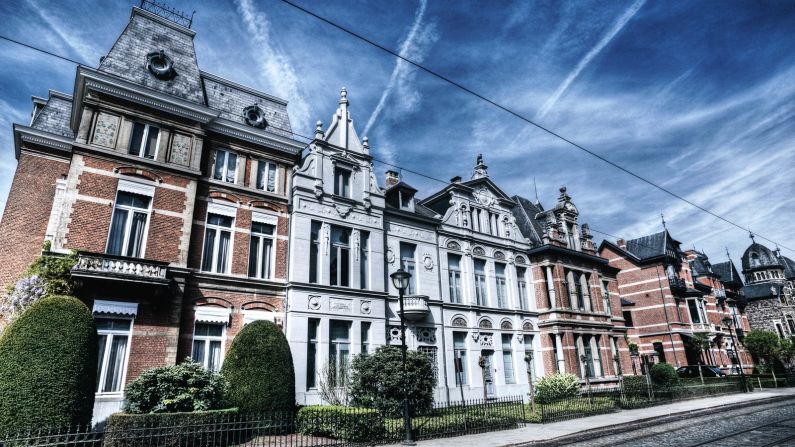 <strong>Cogels-Osylei, Zurenborg, Antwerp, Belgium: </strong>Stately Art Nouveau and Fin De Siecle buildings help make Cogels-Osylei the star of Antwerp's opulent Zurenborg district. 