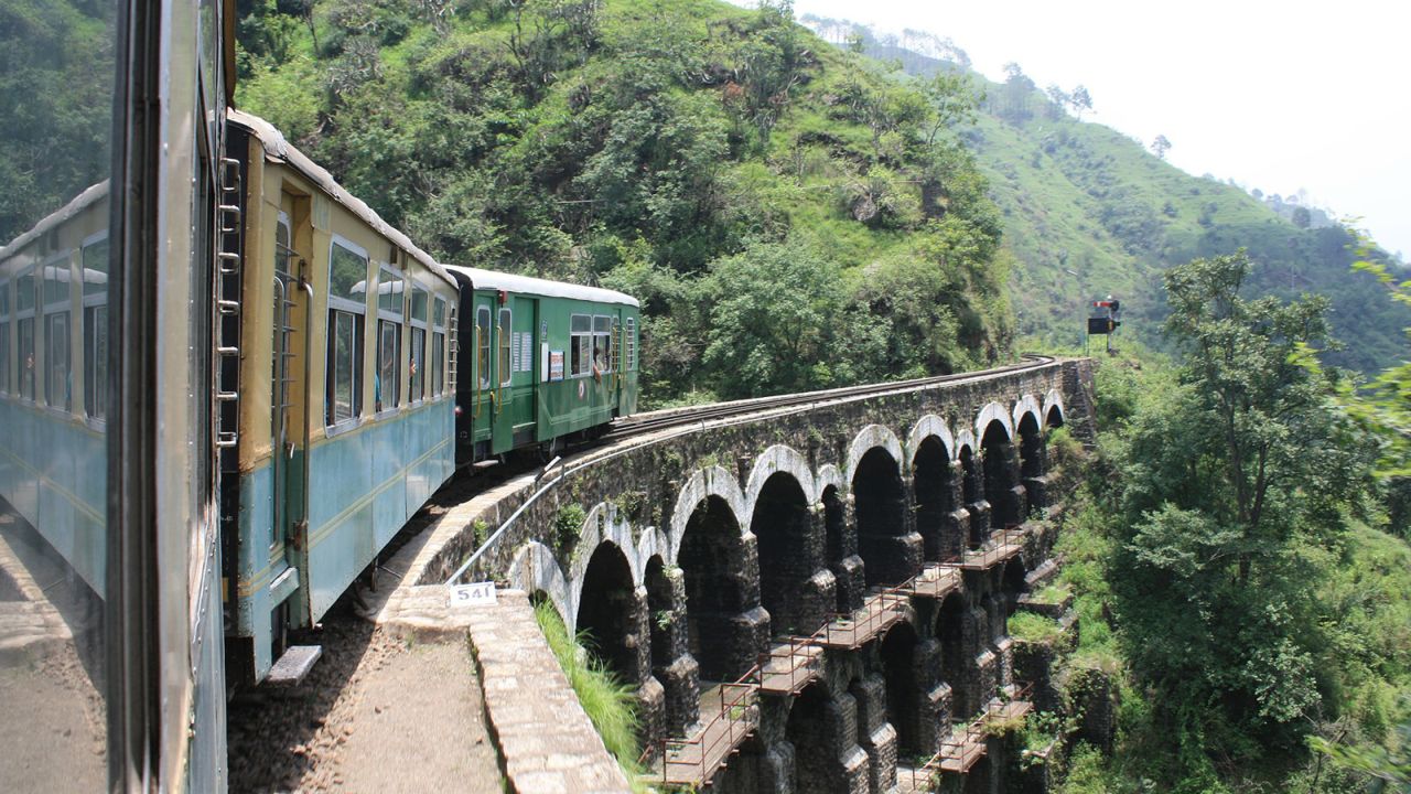<strong>Bridge 541: </strong>Resembling the Scottish Glenfinnan Viaduct, famed for its appearance in the Harry Potter films, <strong> </strong>Bridge Number 541 -- with 34 arches and a height of 23 meters -- is India's highest railway bridge.