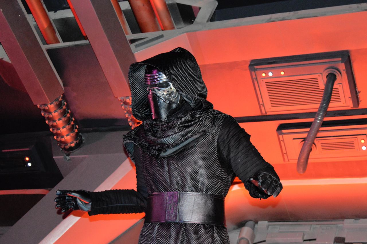 As a Resistance recruit you come face-to-face with First Order leader Kylo Ren multiple times.