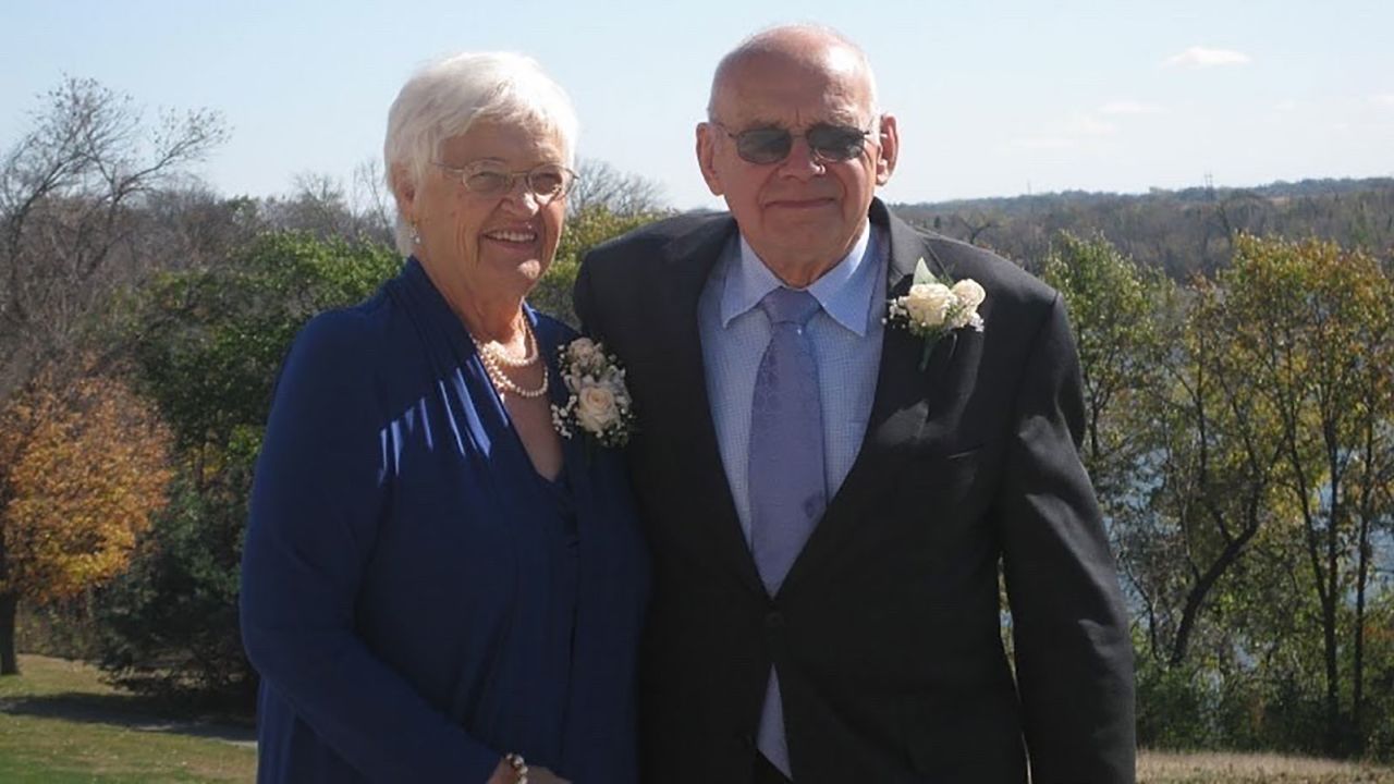 Corinne and Robert raised their seven kids together on the family farm.