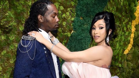 Offset and Cardi B attend a benefit on September 12, 2019, in New York City. 