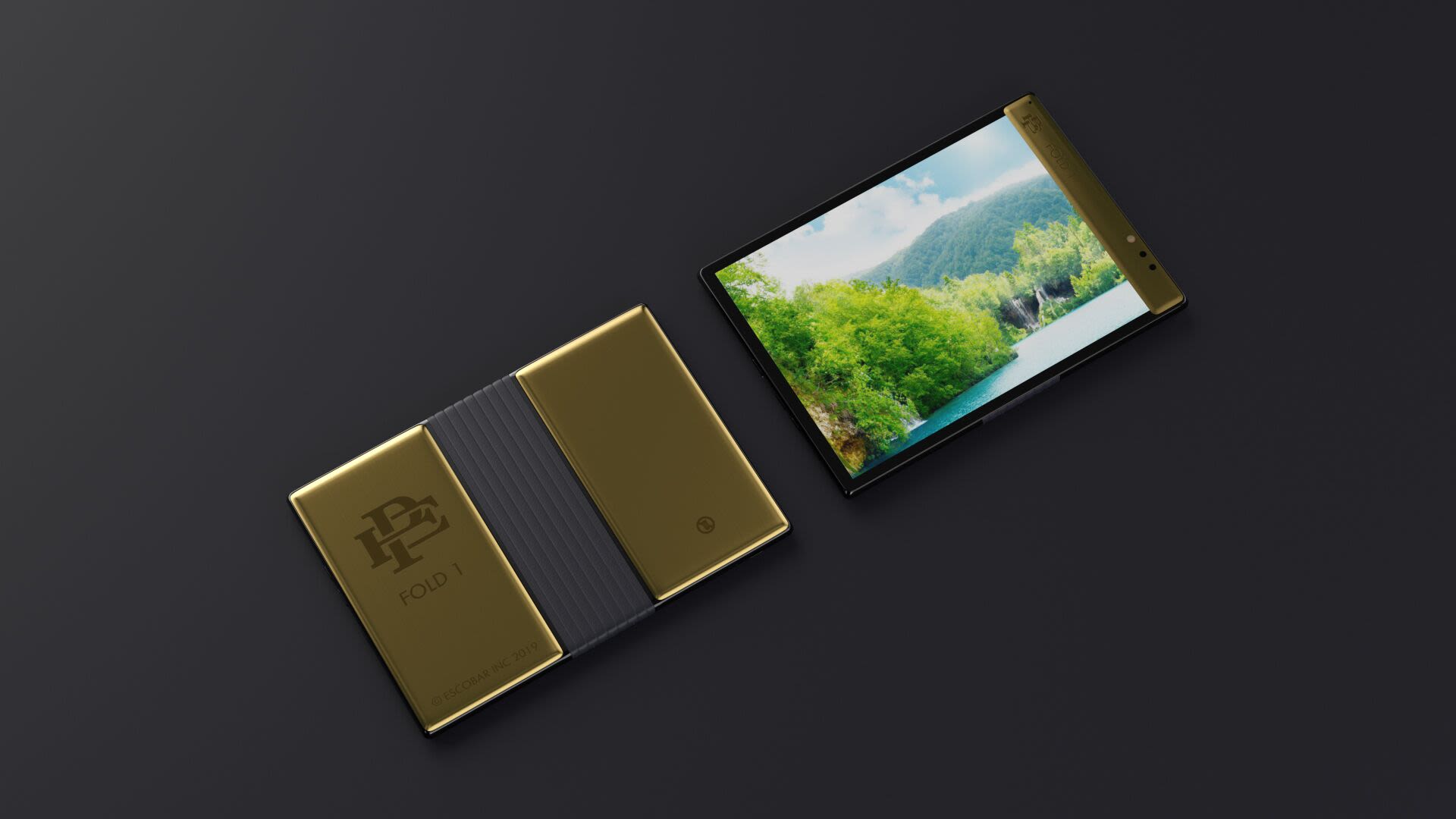 Pablo Escobar's brother released a foldable smartphone that claims can only be destroyed by fire | CNN Business