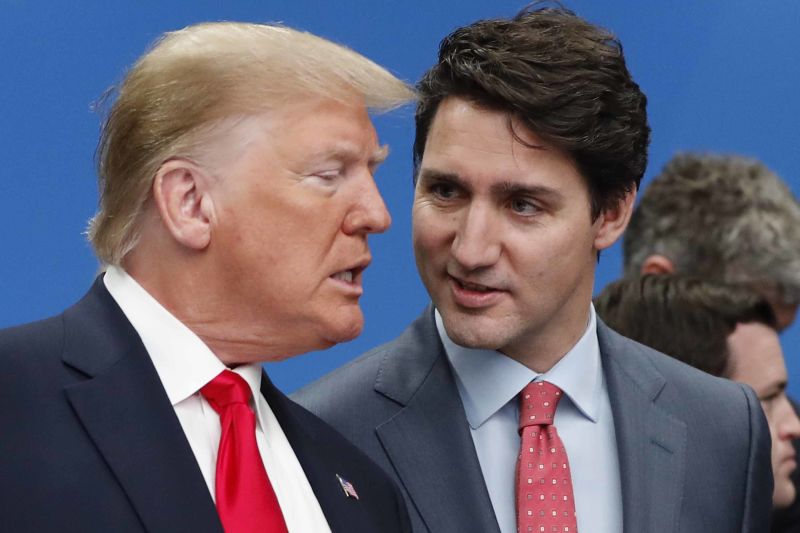 Trump Calls Trudeau ‘two-faced’ After Viral Video | CNN