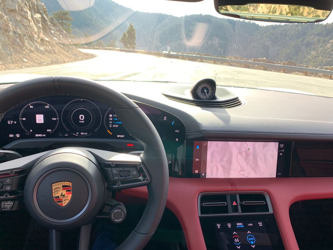 The Porsche Taycan's nearly all-glass user interfaces are the car's biggest weak point.