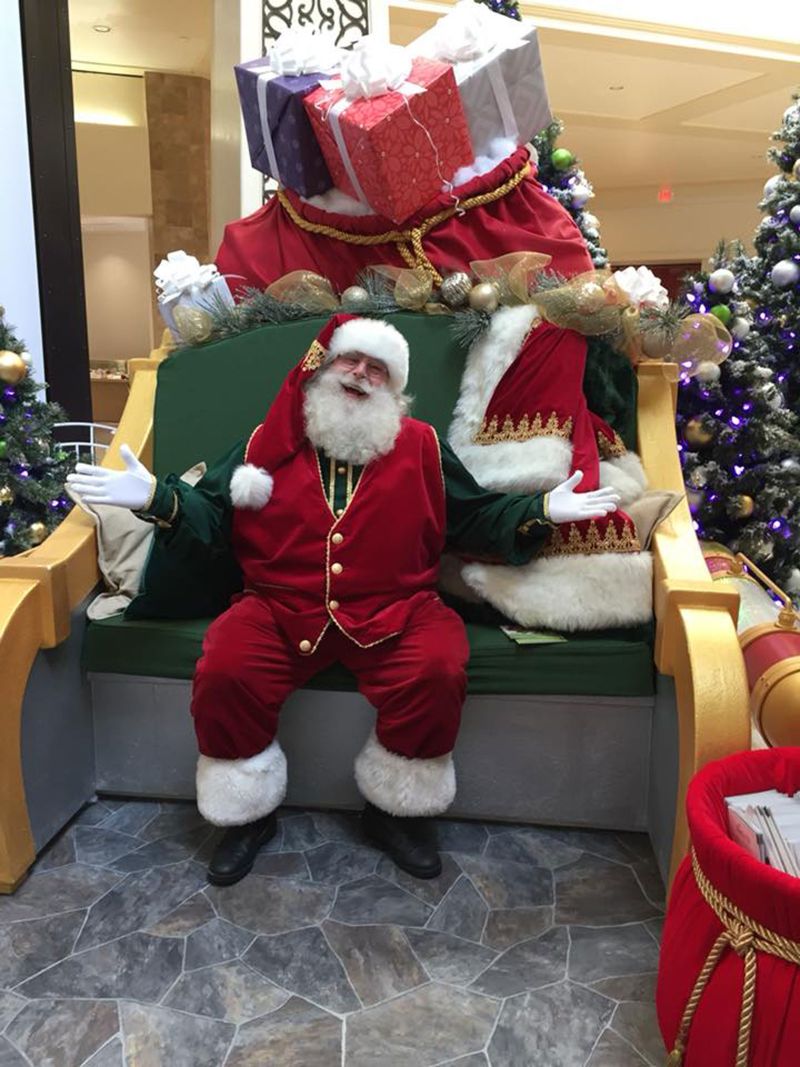 mall santa suit