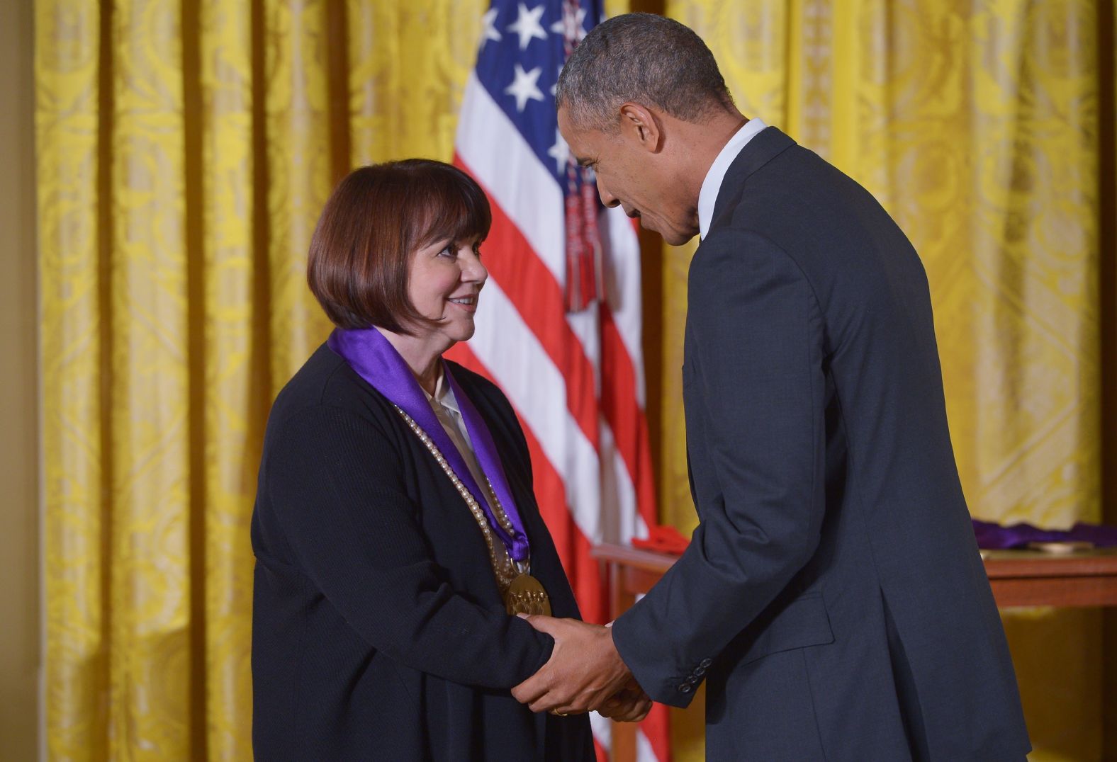 Former <a  target="_blank">President Barack Obama likely spoke for many</a> when he admitted to Ronstadt during the 2014 National Medal of Arts ceremony that he had a crush on her "back in the day."  