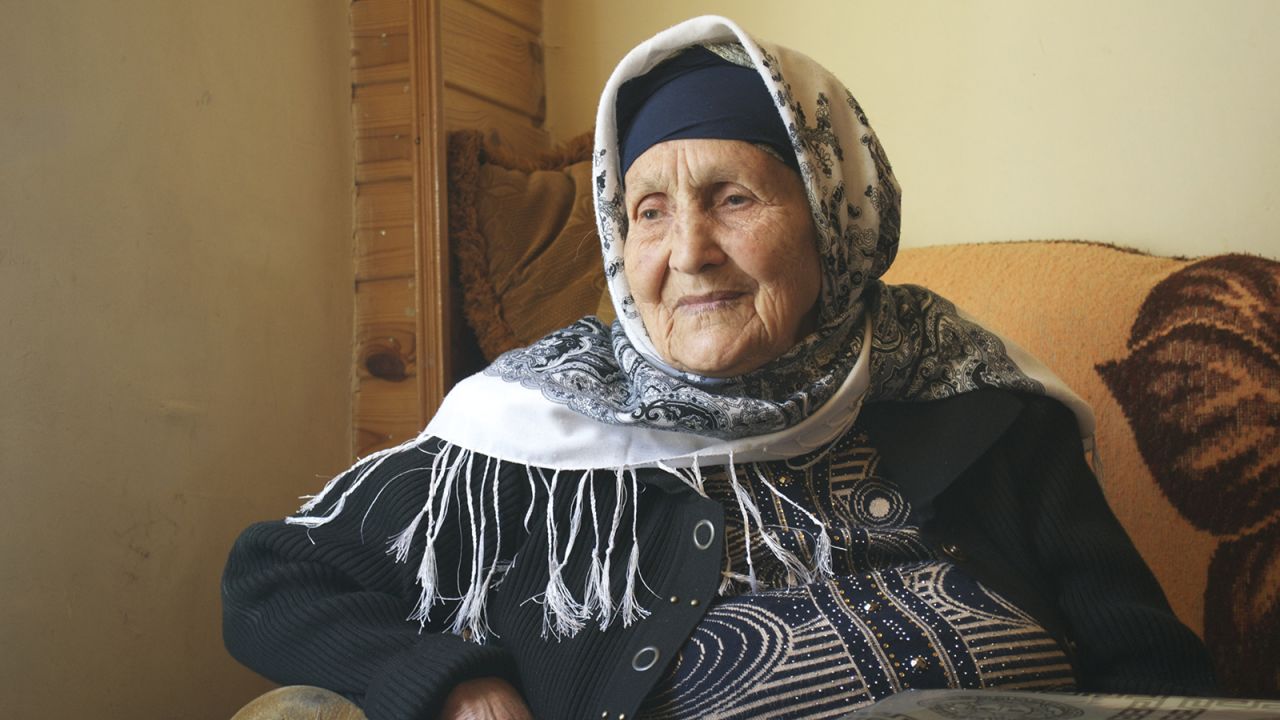 <strong>Halima Qanbarova:</strong> Muslumov's daughter, Halima, is 95 years old. She hopes she also has many years ahead of her. 