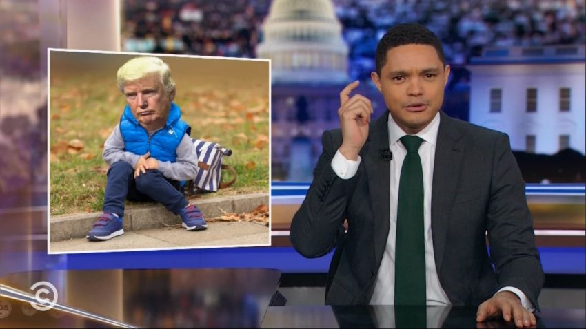 Late Night Hosts Mock Trumps Response To Open Mic Moment Cnn Business 